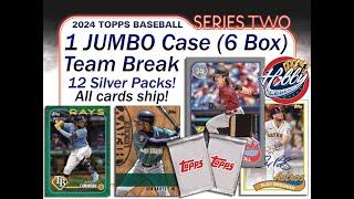 2024 Topps SERIES 2 JUMBO 1 Case 6 Box Team Break #3 eBay 062624