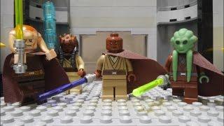 【レゴで再現】スターウォーズ　エピソード３　メイスウィンドゥ対ダースシディアス