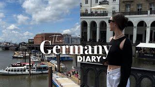 Germany Diary Hamburg TRAVEL vlog lots of food & shopping world triathlon championships