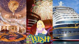 Disney Wish Cruise Line Tour & Fireworks 2024