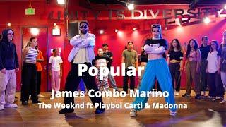 Popular  James Combo Marino  The Weeknd ft. Playboi Carti & Madonna