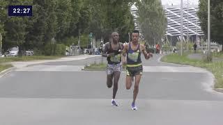 Adizero Road to Records  - Rhonex Kipruto KEN runs 2643 in 10 km race at adidas Herzo base