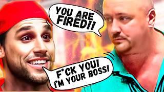 Undercover Boss SHOCKED when employee FIRED him