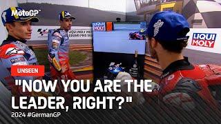 Inside Bagnaia and the Marquez brothers post-race chat   UNHEARD 2024 #GermanGP