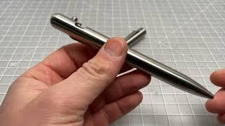 Bastion Titanium Bolt-Action Pen Review