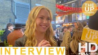 Tallulah Evans interview on Winnie-the-Pooh Blood and Honey 2 premiere