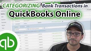 QuickBooks Online Tutorial Categorizing dowloaded transactions 2019