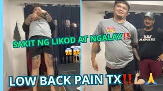 Low back pain at tightness ni Tropang Marc. Natulungan kaya⁉️