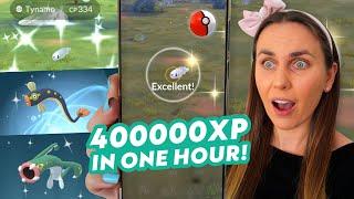 You can get over 1 MILLION XP on Tynamo Community Day