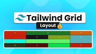 Tailwind CSS Grid Layout with React - For Beginners