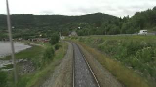 Cab Ride Norway  Trondheim - Bodø Summer Nordland Line