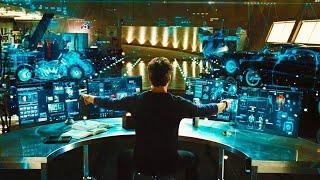 Iron Man 2  Welcome home sir Workshop scene