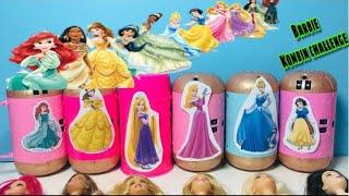 Disney Prenseslerinden Ne Çıkarsa Barbie Kıyafet Giydirme Oyunu