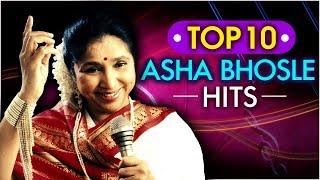 Top 10 Asha Bhosle Hit Songs  Best of Asha  आशा भोसले के 10 गाने  Evergreen Hindi Songs 