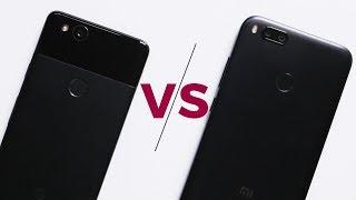 Xiaomi Mi A1 versus Pixel 2 camera shootout