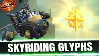 Skyriding ALL GLYPHS Guide The War Within - Swarmite Skyhunter Mount Guide