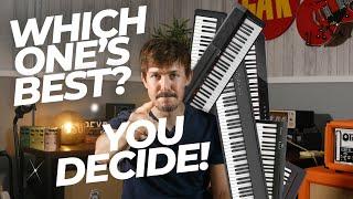 6 Beginner pianos played by an expert  Which one sounds best?