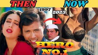 HERO NO.1 CAST 1997 TO 2023  GOVINDA  KARISHMA KAPOOR  GOVINDASS MOVIES  #herono1