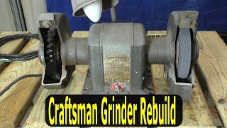 Craftsman Grinder Model 397 rebuild day 1