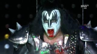 KISS - Gene Simmons Bass Solo  I Love It Loud - Rock Am Ring 2010 - Sonic Boom Over Europe Tour