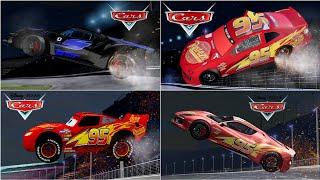 Lightning McQueens Biggest Crash Comparison  Cars Movie Remake  BeamNG.drive