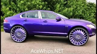 AceWhips.NET- First in the World Jaguar XF on 30 Forgiatos