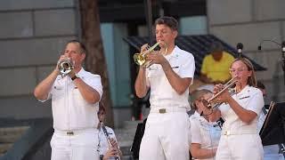 U.S. Navy Band Concert on the Avenue with the Sea Chanters August 2 2022