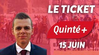 PRONOSTICS QUINTÉ+ DU JEUDI 15 JUIN À PARISLONGCHAMP