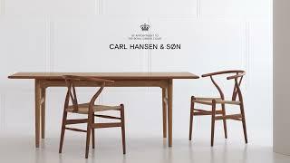 Limited Offer - up to 30% OFF CH24 Wishbone Chair and CH327 Dining Table in Teak