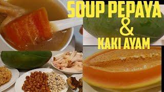 Resep dan cara memasak soup pepaya