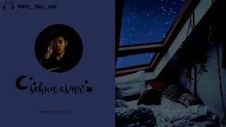  EXO Sehun soft talking voice during a rainy night  asmr   Relax Sleep & Study