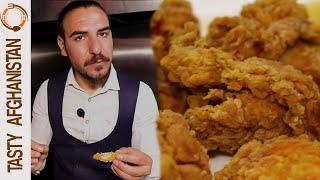 How To Cook Chicken Wings طرز تهیه بال مرغ سرخ شده  Tasty Afghanistan