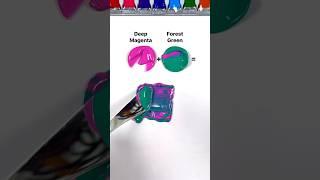 Unusual color recipes #colormixing #paintmixing #artvideos #oddlysatisfying #asmart #asmr
