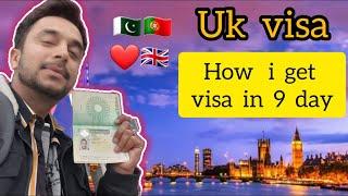 Get UK visa in 10 Days  UK Tourist Visa process #ukvisa
