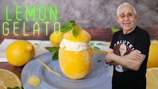 Gelato Made With Fresh Lemons - Perfect For Summer