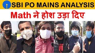 SBI PO MAINS Analysis  SBI PO Cut off 2020?