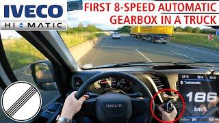 2021 IVECO DAILY 35-160 HI MATIC 156HP TOP SPEED ON GERMAN AUTOBAHN️HOW FAST IS THIS LAME TRUCK?