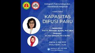 Kuliah Pakar Faal Paru Difusi - Prof.dr.Ratnawati Sp.PK Ph.D