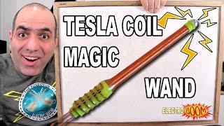 Making a Tesla Coil Magic Wand to Celebrate 5 MILLION SUBS