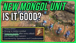 AoE4 - New Unit COMPLETELY Changes Mongols