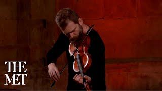 J. S Bach Cello Suite No. 2 in D minor Johnny Gandelsman violin  MetLiveArts