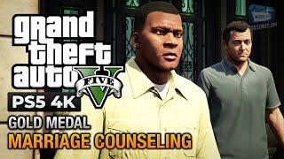 GTA 5 PS5 - Mission #8 - Marriage Counseling Gold Medal Guide - 4K 60fps