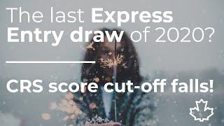 Dec 23 Express Entry draw — CRS score drops with 5000 more invitations