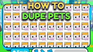 *TUTORIAL*HOW TO DUPE PETS IN Pet Simulator X