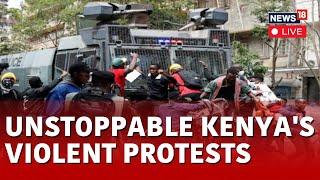 Kenya News Live  Protest Erupts In Nairobi City Over Finance Bill Live  Kenya Protest Live  N18G
