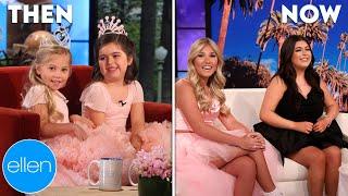 Then and Now Sophia Grace and Rosie’s First and Last Appearances on The Ellen Show