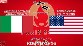 2024 PARIS OLYMPICS USA HUGHESCHENG vs ITALY GOTTARDMENEGATTI WOMENS BEACH VB LIVE GAME CHAT