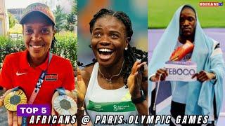 Olympic Games Paris 2024 Five BIG MomentsAthletes for AFRICA  Kenya South Africa Botswana leads