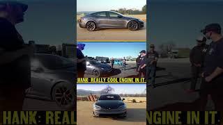 Tesla Plaid vs 1700hp Twin Turbo R8 #Hoonigan #dragracing #noprep