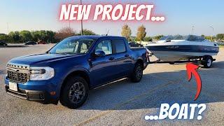 I Bought The Heaviest Thing My 2023 Hybrid Ford Maverick Can Tow As My Next Project